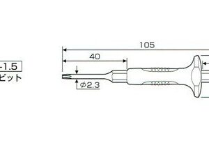 Thông số mũi vít AK-22NH-1.5